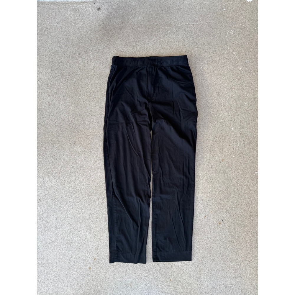 Happy Chef Drawstring Mens M Pants - Black Utility Workwear